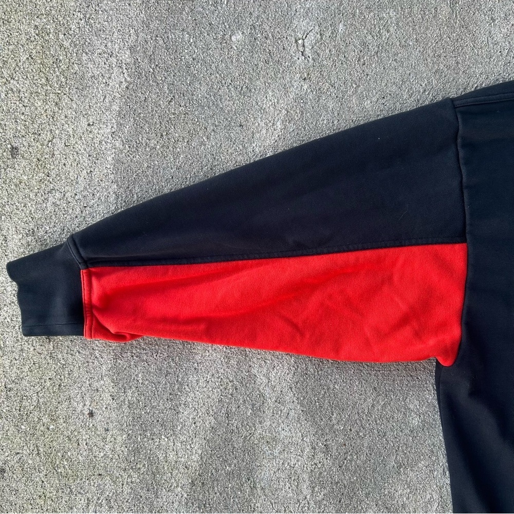 Nike Men's Black Sweater with Red and Blue Accents - Picture 4 of 10